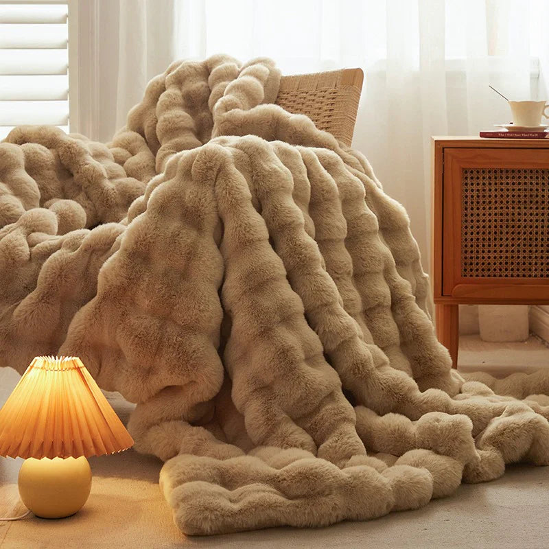 CozyCloud Faux Fur Blanket
