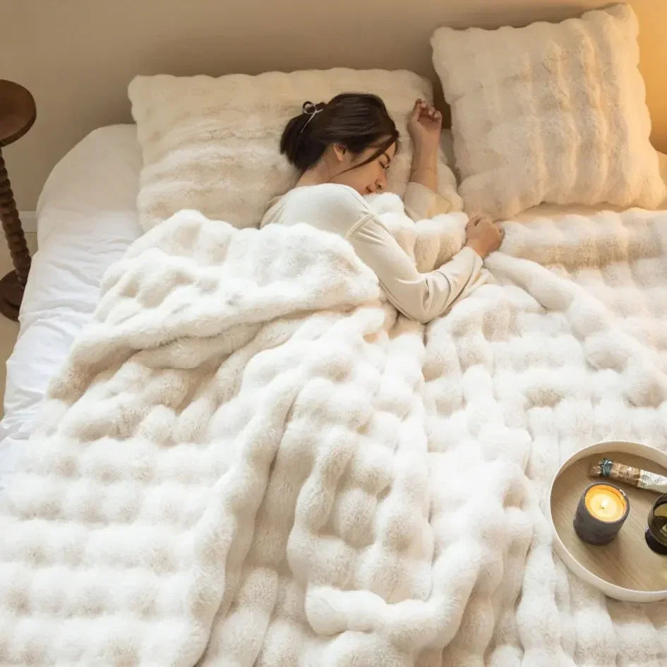 CozyCloud Faux Fur Blanket